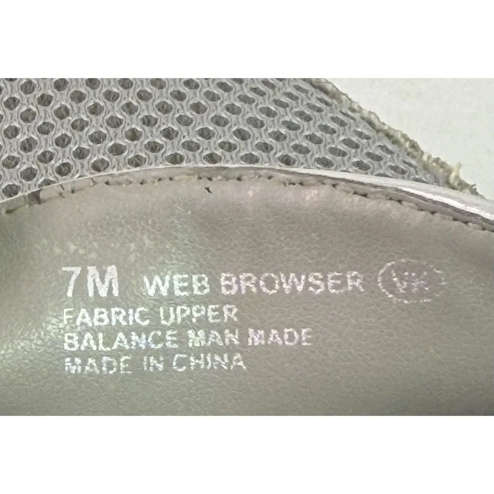 Aerosoles Womens 7M Silver‎ Metallic Mesh Loafers Slip On Driving Flats Comfort